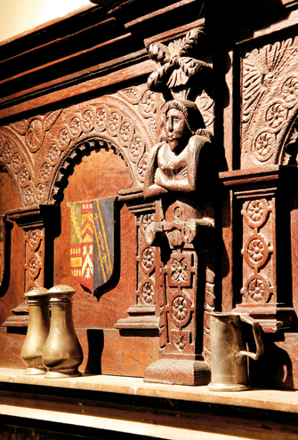 carved panelling