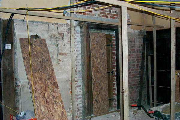 A new fire exit 