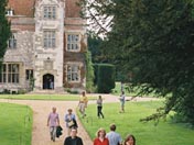 Visitors leaving after one of the summer Open Garden Days