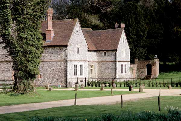 A 1593 stable block, now converted to a residence