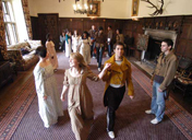 Sixth-form students tackle Regency dancing